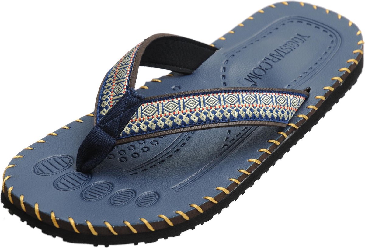 Yoga sandalen mannen - navy blue 43 Slippers YOGISTAR