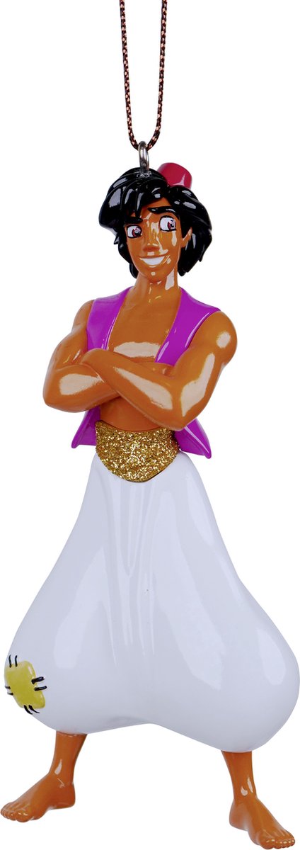 Disney kerstornament - Aladdin - Kerstbal - Foute Kerstbal - ornament Paars