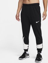 Nike Sportswear Dry-Fit Fleece Pant Black White Maat S