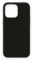 iDeal of Sweden Silicone Case met magnetische ring iPhone 15 Pro Max Black