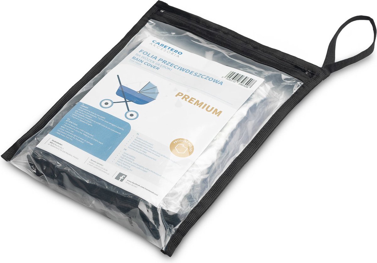 Premium Universele Regenhoes voor newborn reiswieg met raam – foto 2