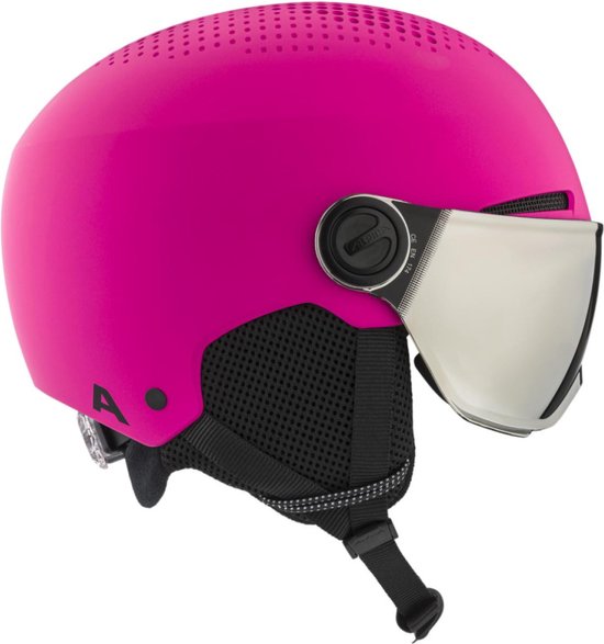 Alpina Zupo Q-Lite junior skihelm, roze 48-52