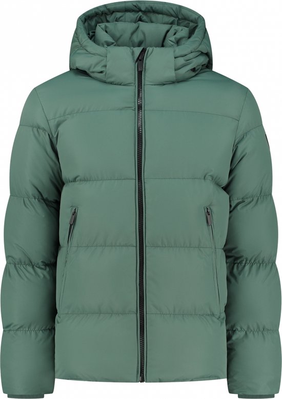 Purewhite - Heren Regular fit Jackets Padded - Forest Green - Maat S