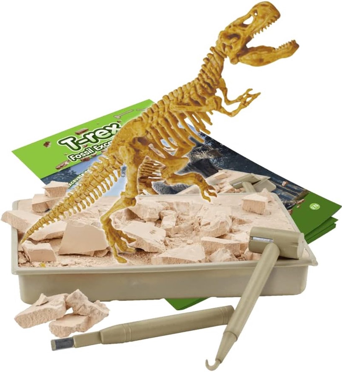 Science4you Scavi Fossili 4 In 1: Gioco Paleontologia Con Vulcano E 9 Esperimenti Per Bambini 8+