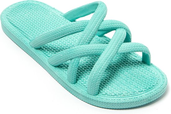Brasileras Slippers femme - Vert d'eau - 37