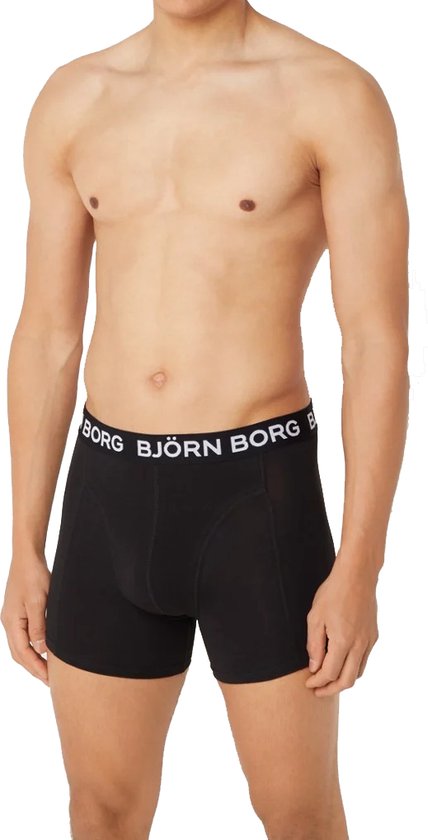 Björn Borg Boxershort Essential - Onderbroeken - Boxer - 5 stuks - Heren - Maat XL - Zwart - Björn Borg