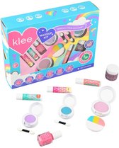 Klee Naturals | Ray of Bliss | Luxe Kinder Speel Make Up Set | 100% Natuurlijk | Roze - Blauw - Paars