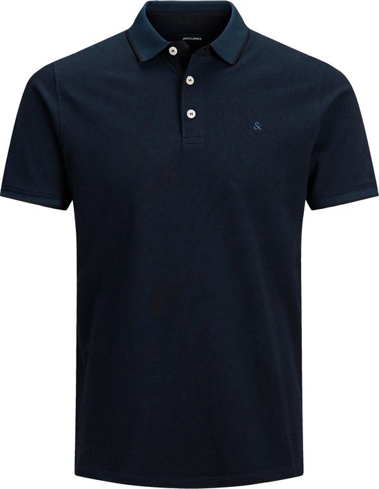 Jack & Jones polo shirt plus size paulos blauw - 7XL