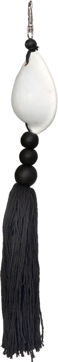 De Togian Sleutelhanger - Zwart Wit