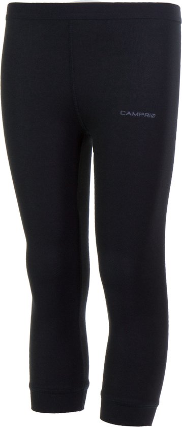 Zwarte Campri thermobroek met CAMPRI logo op de linker dij.