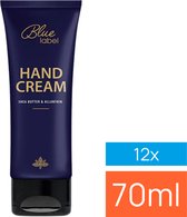 12 tubes Blue Label Crème Mains Beurre de Karité & Allantoïne 70ml