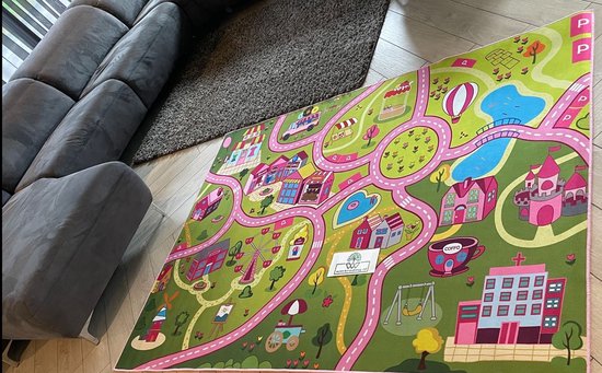 speelkleed sweet fun - speeltapijt - 140 x 200 cm - antislip speelmat - kindertapijt — afbeelding 5