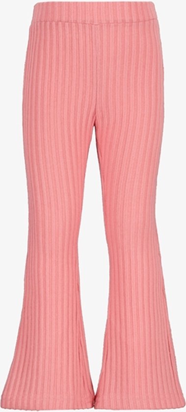 TwoDay meisjes flared broek met streepjes roze - Maat 146/152