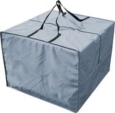 Garden Furniture Storage Bag, Storage Bag for Lounge Cushions, Cushion Storage Bag, Outdoor Square 210D Oxford Waterproof, 81 x 81 x 61 cm