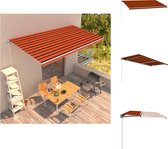 vidaXL Protection solaire extensible - 600 x 300 cm - Cadre en aluminium - Résistant à l'eau - Protection solaire pour fenêtre
