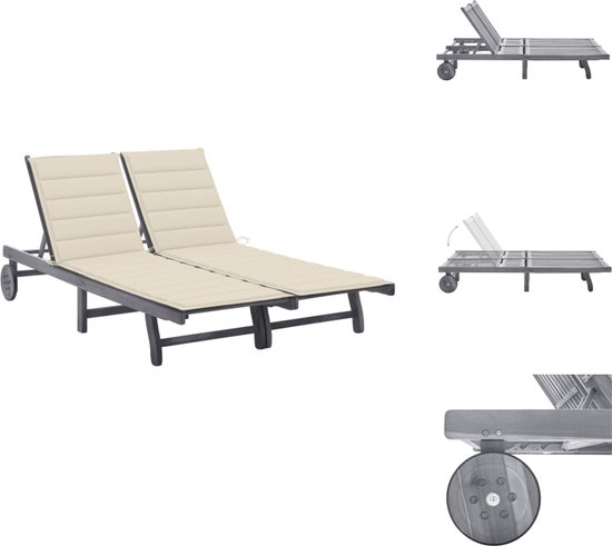 909 Outdoor Premium Ligbed met Luxe Kussen | NHD
