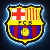 Éclairage logo LED FC Barcelona 42 cm