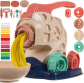 Playos® - Pasta Machine Argile - avec 10 couleurs d'argile - y compris Accessoires de vêtements pour bébé - Argile Playset - Jouets - Jouets sensoriels - Jouets créatifs