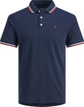 JACK & JONES PLUS - JJEPAULOS POLO SS NOOS PLS Heren Poloshirt
