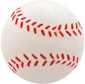 Honkballen | Foam | zachte Honkballen | Set van 4| Bal met huid | Foambal met honkbal print