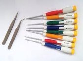 PRECISION TOOL SET magnetic Screwdriver TORX BK8800 10 parts Tweezers