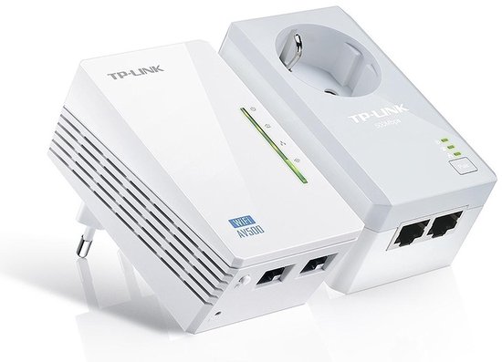 TP-Link TL-WPA4226 KIT Adaptateur réseau CPL 600 Mbit/s Ethernet/LAN Wifi  Blanc 2 pièce(s) | bol