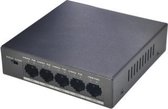 Dahua Europe PFS3005-4P-58 netwerk-switch Unmanaged L2 Fast Ethernet (10/100) Zwart Power over Ethernet (PoE)