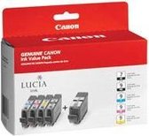 Canon PGI-9 Multipack MBK, PC, PM, R, G zwart en kleur