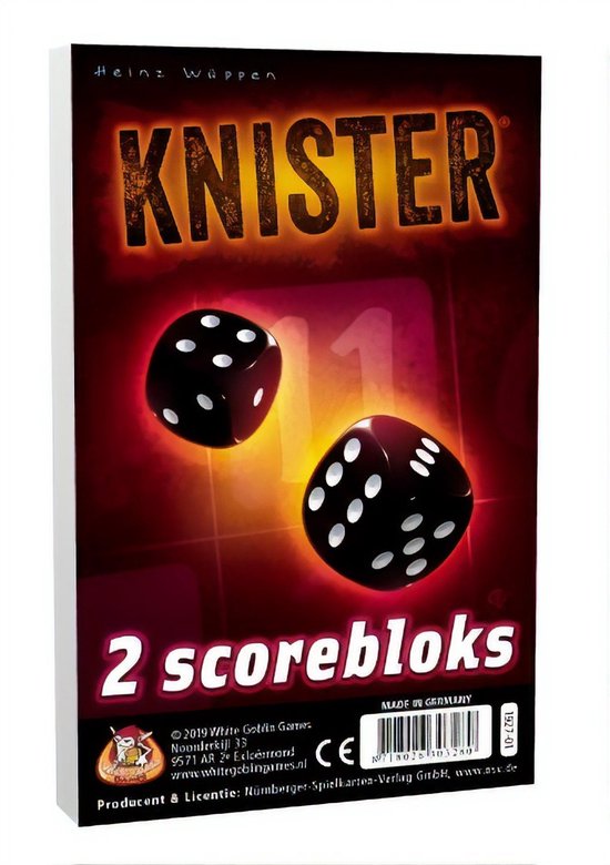 White Goblin Games Uitbreidingsset Knister Scorebloks (nl)