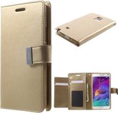 Mercury Rich Dairy wallet case Samsung Galaxy Note 3 goud