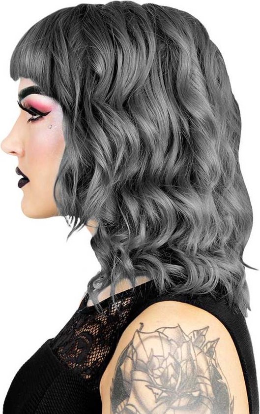 Mathilda Granny grey. semi permanente haarverf grijs - 115 ml - Hermans  Amazing Haircolor | bol.com