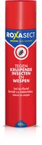 Roxasect Spray tegen Kruipende Insecten en Wespen - Insectenspray - Ongediertebestrijding - Insecten Spray - 400 ml