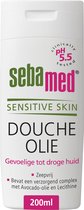 Sebamed Douche Olie - Zeepvrij - Voedt en herstelt de huid - Met Avocado-olie en Lecithine voor een zachte huid - Douchemiddel - 200 ml