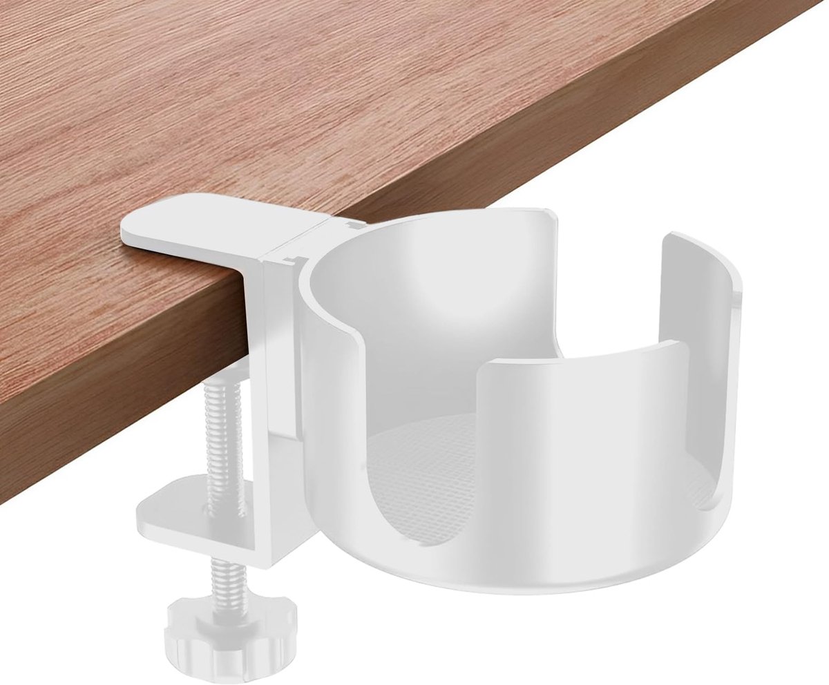 JGS ® Bureau Bekerhouder met Antislip Siliconen en U-vormig Ontwerp voor Veiligheid en Gemak
