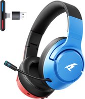 Bol.com Kofire CINPUSEN CG-01 - 2.4GHz Draadloze Gaming Headset - Over ear koptelefoon - met microfoon - Geschikt voor PS4/PS5 N... aanbieding