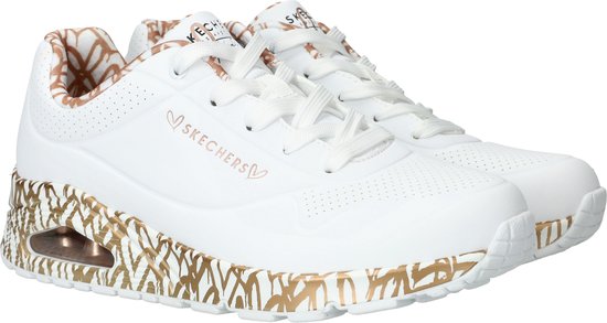Skechers Uno - Baskets pour femmes Loving Love pour femme - White - Taille 38
