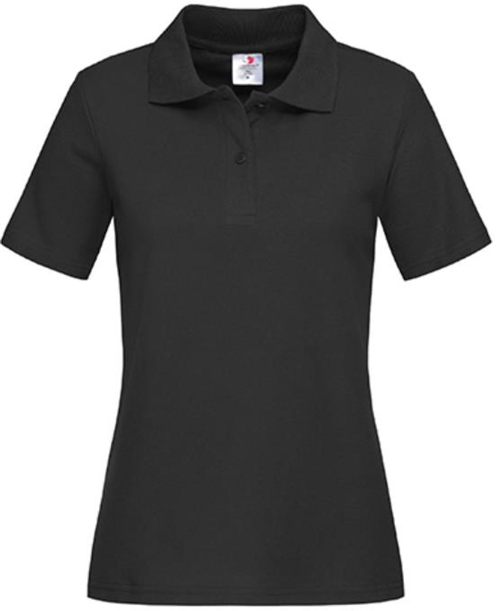 Stedman - Dames Polo - Black Opal maat M