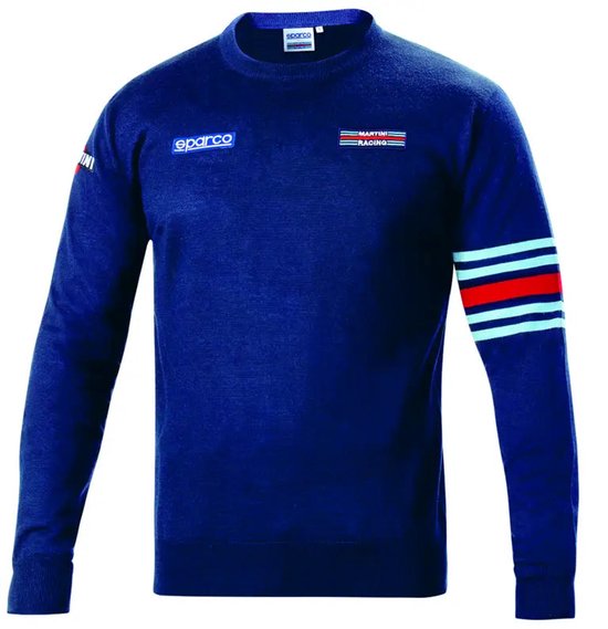 Sparco Martini Racing Wollen Sweater Martini Racing Sweater - Zwart - Marineblauw van Merkloos — afbeelding 5