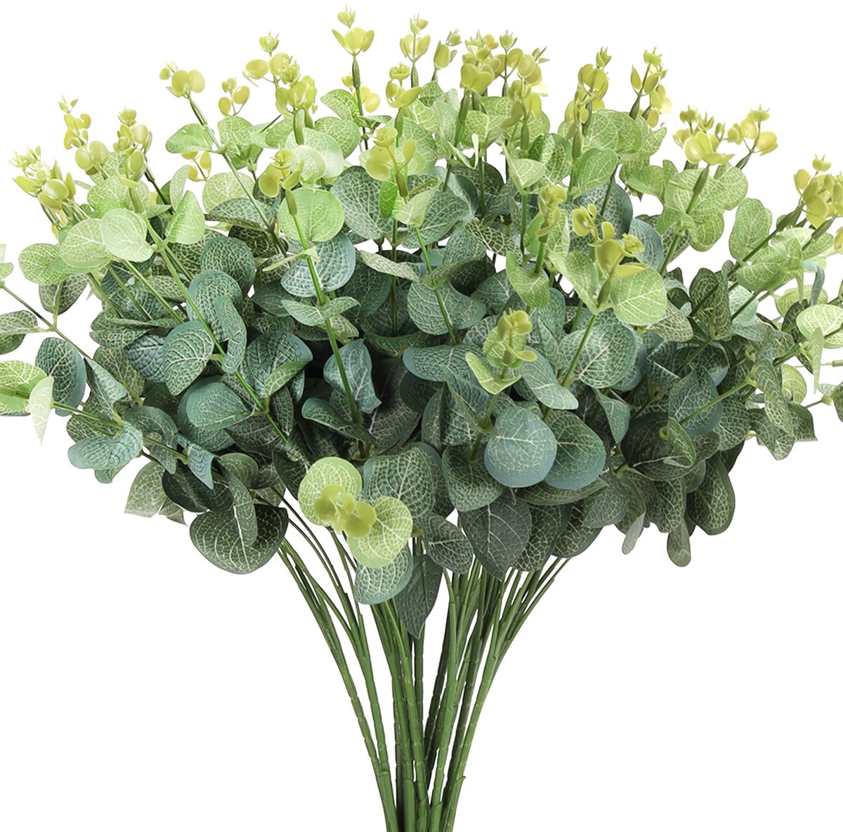 Unyqoos ® Kunstmatige Eucalyptus Decoratie Set voor Binnen en Buiten - Perfect voor Bruiloften en Meer groen