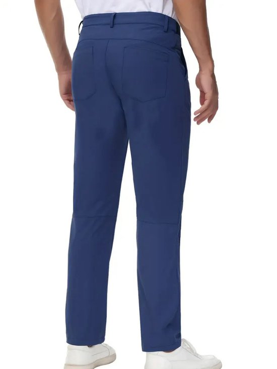 Bovista Golfbroek Heren - Golfkleding - Golfen - Golf Accessoires - Nette Pantalon - Blauw XS - Maat 44 van Bovista — afbeelding 3