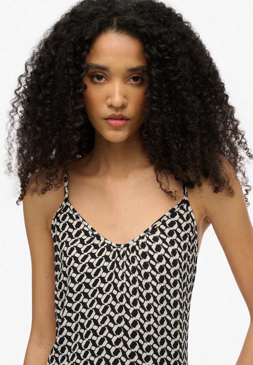 Superdry Cami maxi-jurk Dames Jurken Ronnie Geo