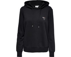 ONLY - ONLNOOMI L/S LOGO HOOD SWT - Dames - Sweaters