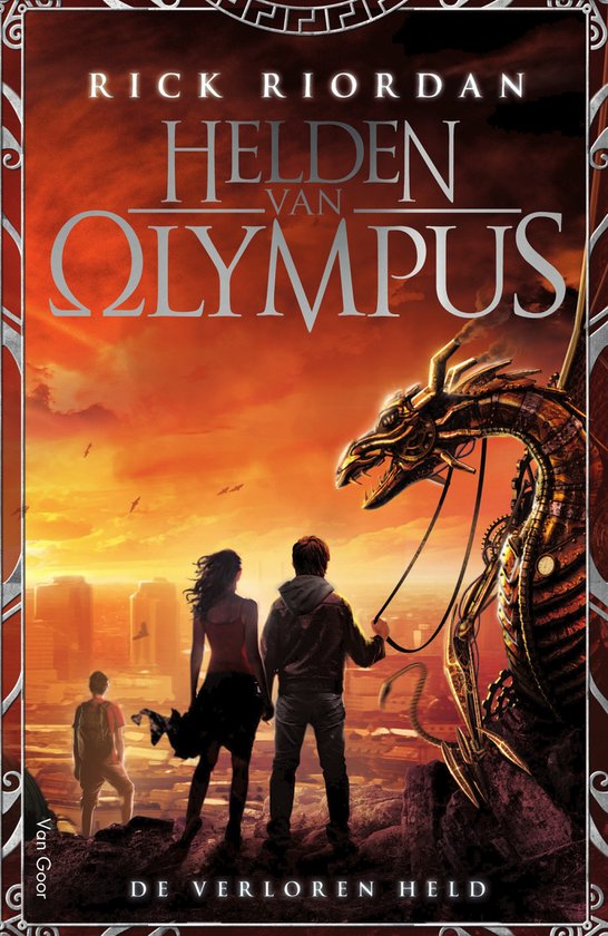 Helden van Olympus 1 - De verloren held - cover