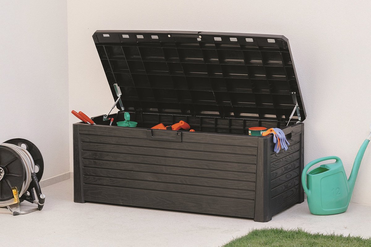 Toomax Florida opbergbox 550 liter - donker grijs