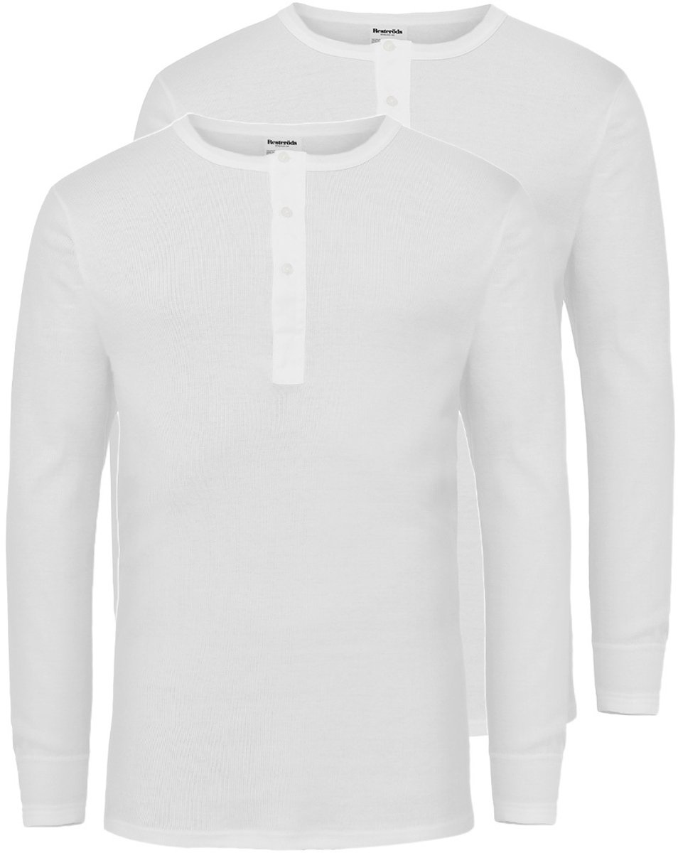 Resteröds Heren longsleeve 2 pack Basic