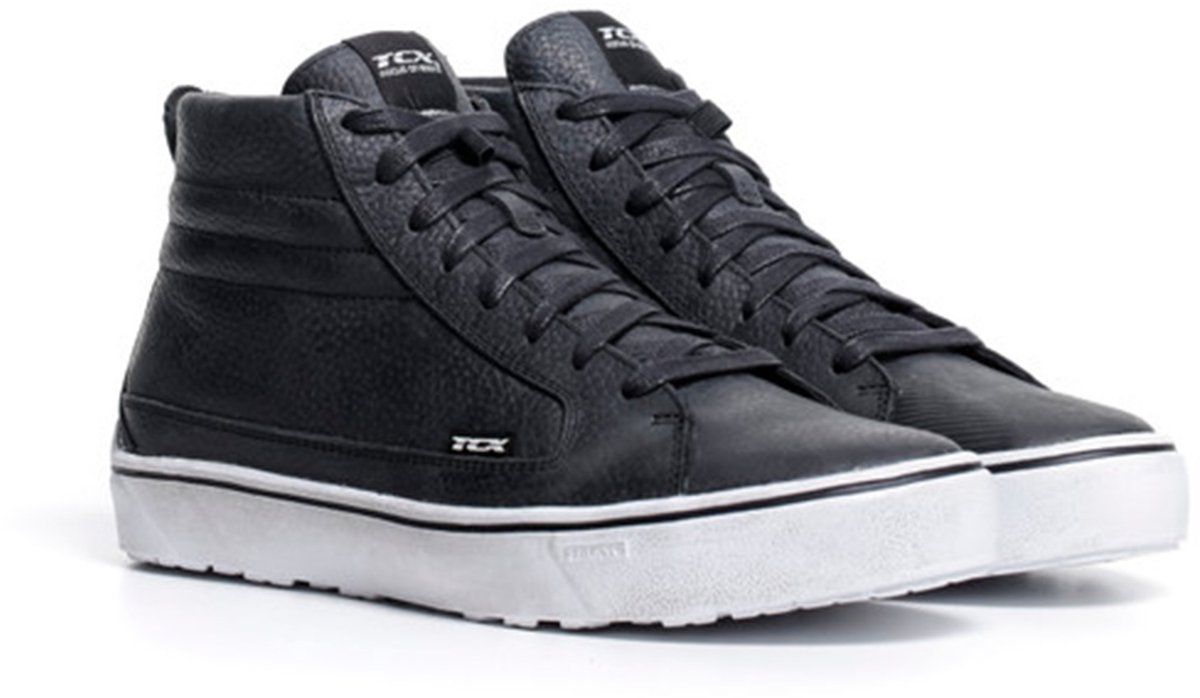 TCX Street 3 WP Zwart Wit Motorschoenen - Laars