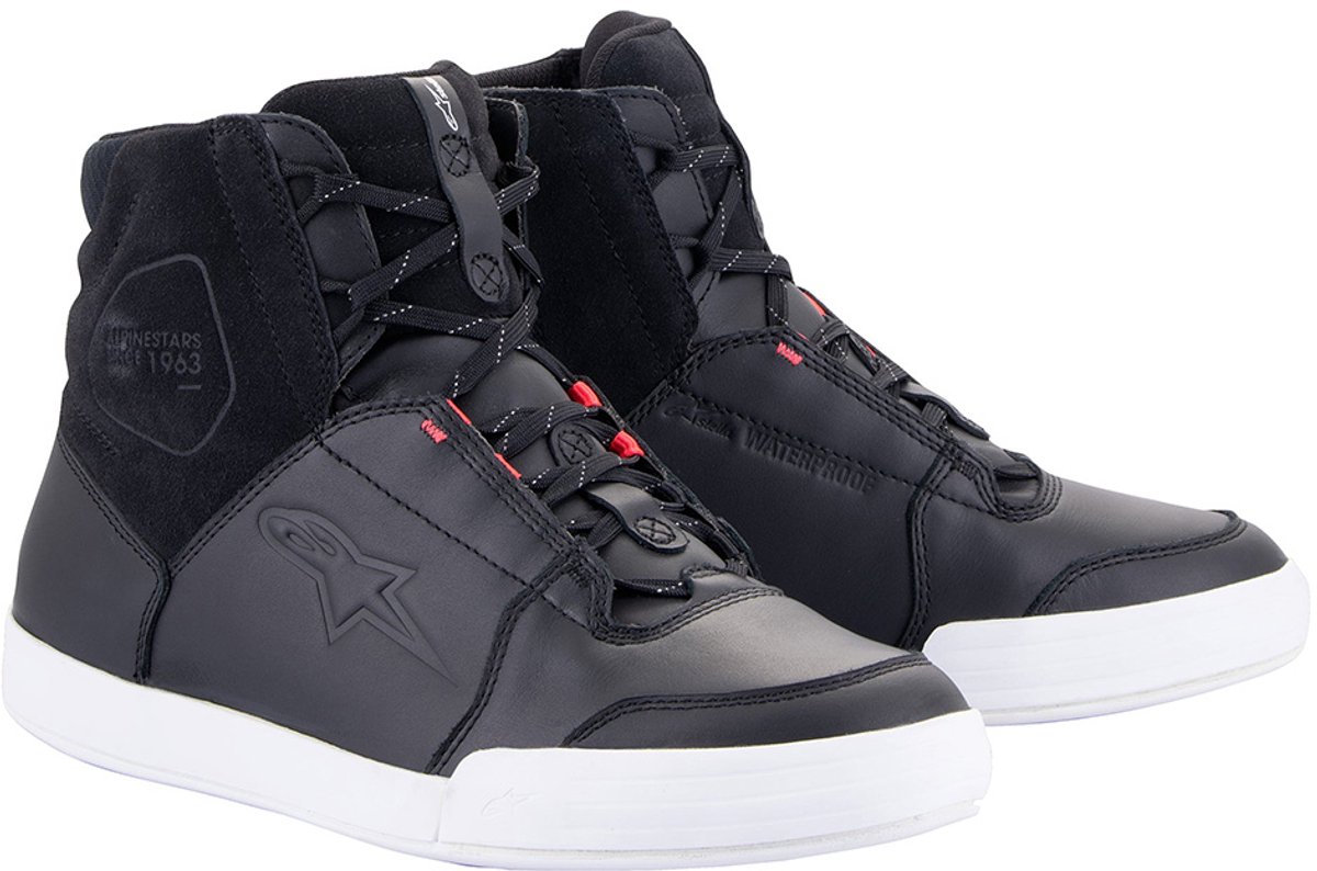 Alpinestars Chrome Dames Drystar Schoenen Zwart Wit Diva Roze - Laars