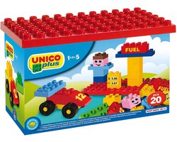 Unico Building Blocks Station-service 20 pièces