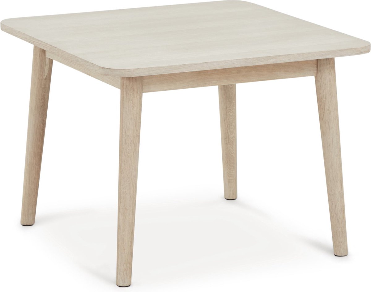 Salontafel 70x70cm - Naturel - Eiken Fineer - Salontafel Nyborg