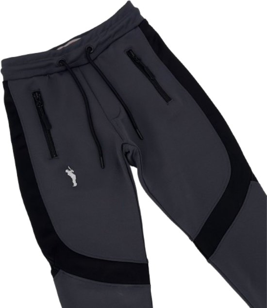 Hitman – Survêtement Enfants – Survêtement Garçons – Combinaison Jogging Garçons – Vêtements Gym Garçons – Grijs Foncé – Taille 140 – 9 à 10 ans